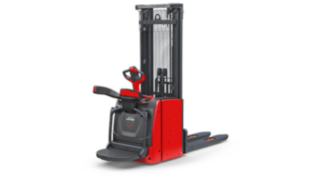 Stoccatore con pedana L14 - L20 AP di Linde Material Handling Stoccatore con pedana L14 - L20 AP di Linde Material Handling