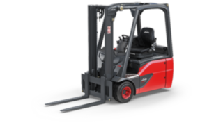 Il carrello elevatore elettrico a tre ruote E12 - E20 EVO a marchio Linde