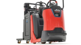 Il paraurti per il carrello commissionatore N20 protegge in caso di collisioni Paraurti per i carrelli commissionatori N20 di Linde Material Handling